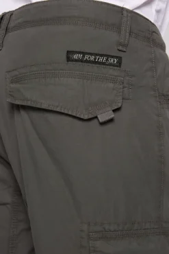 Herren CAMP DAVID & SOCCX Leichte Cargohose mit Label Prints