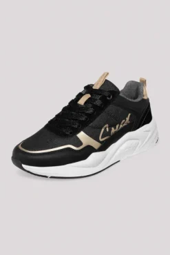 Damen CAMP DAVID & SOCCX Leichter Sneaker mit Glitter-Design