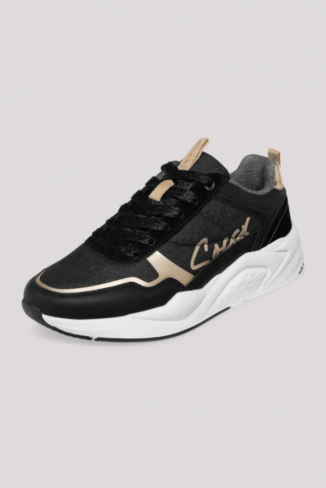 Damen CAMP DAVID & SOCCX Leichter Sneaker mit Glitter-Design