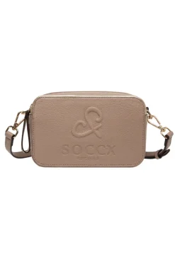 Damen CAMP DAVID & SOCCX Modern Bag mit Logo-Prägung