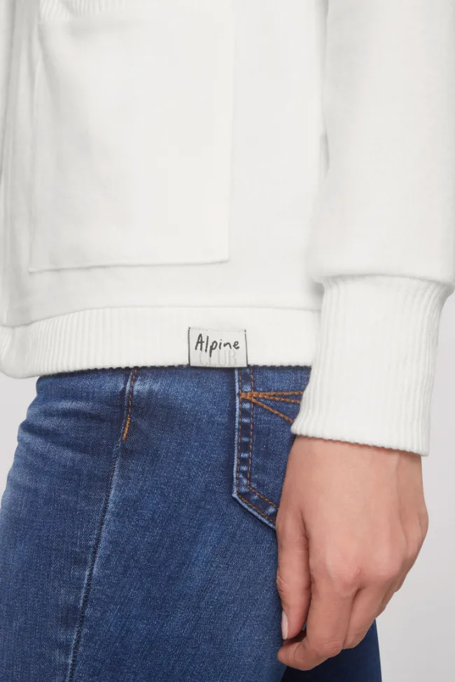 Damen CAMP DAVID & SOCCX Offener Kurz-Cardigan mit Kapuze
