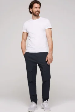 Herren CAMP DAVID & SOCCX Outdoorhose im Cargo-Stil blue navy