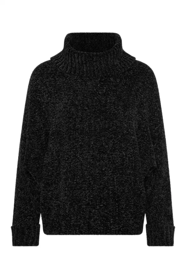 Damen CAMP DAVID & SOCCX Oversized Rollkragenpullover aus Chenille