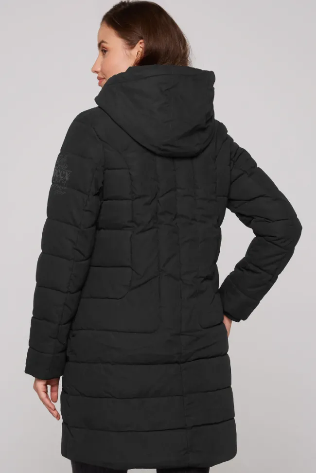 Damen CAMP DAVID & SOCCX Peached Parka mit abtrennbarer Kapuze