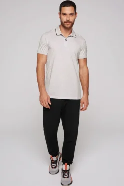 Herren CAMP DAVID & SOCCX Poloshirt mit All Over Print