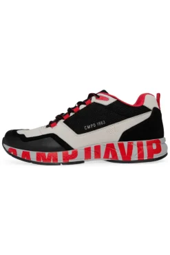 Herren CAMP DAVID & SOCCX Power Sneaker im Materialmix mit XL-Logo