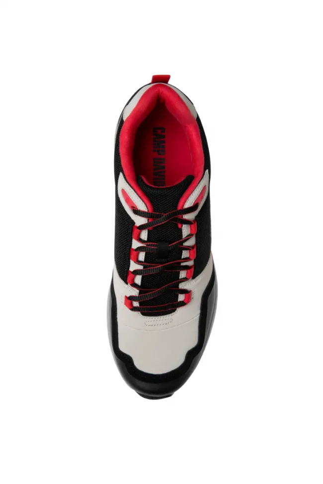 Herren CAMP DAVID & SOCCX Power Sneaker im Materialmix mit XL-Logo