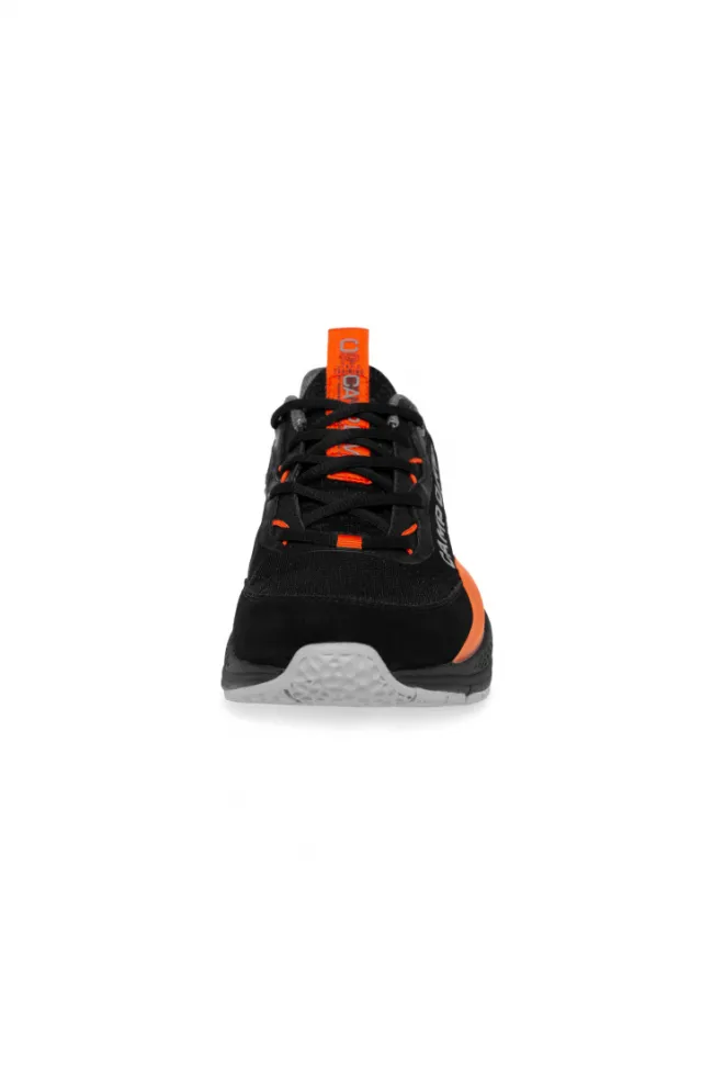 Herren CAMP DAVID & SOCCX Premium Sneaker im Knit-Design mit 3D-Rubber-Elementen
