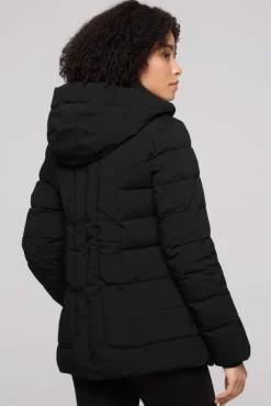 Damen CAMP DAVID & SOCCX Puffer-Jacke mit abtrennbarer Kapuze