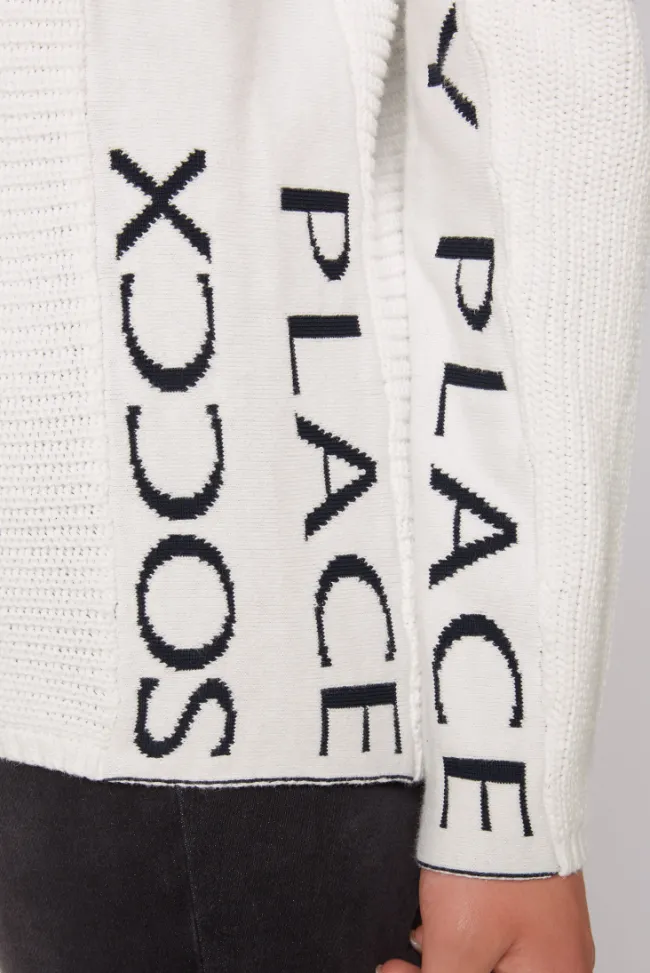 Damen CAMP DAVID & SOCCX Pullover mit Intarsia-Logo