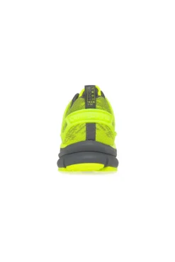 Herren CAMP DAVID & SOCCX Running Sneaker mit Knit-Design und Rubber Logo neon lime