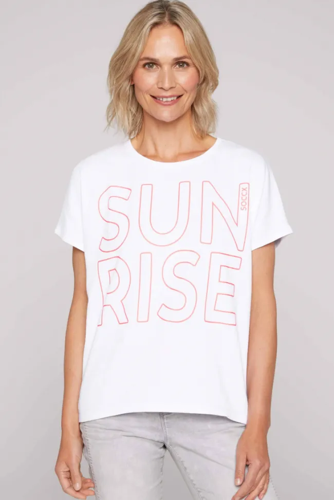 Damen CAMP DAVID & SOCCX Shirt Oversized mit Artwork
