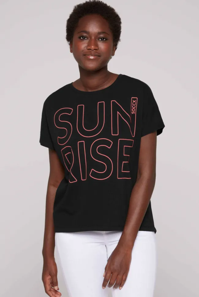 Damen CAMP DAVID & SOCCX Shirt Oversized mit Artwork