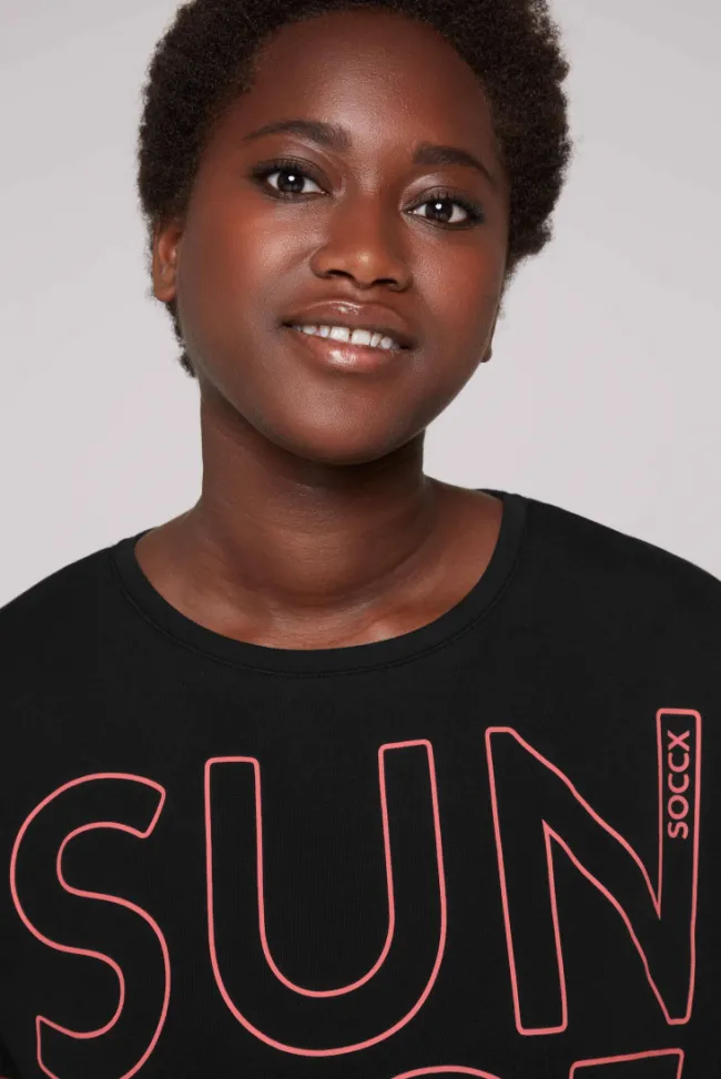 Damen CAMP DAVID & SOCCX Shirt Oversized mit Artwork