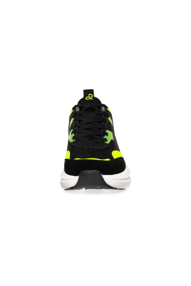 Damen CAMP DAVID & SOCCX Sneaker im Materialmix mit Dip-Dye-Sohle