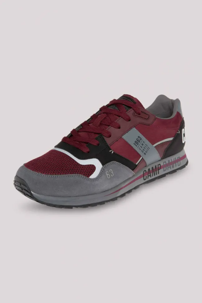 Herren CAMP DAVID & SOCCX Sneaker im Retro Look