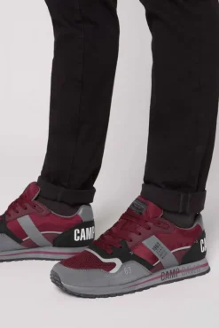 Herren CAMP DAVID & SOCCX Sneaker im Retro Look