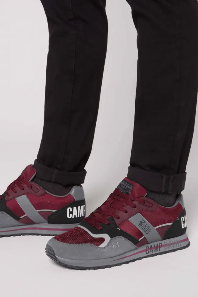 Herren CAMP DAVID & SOCCX Sneaker im Retro Look