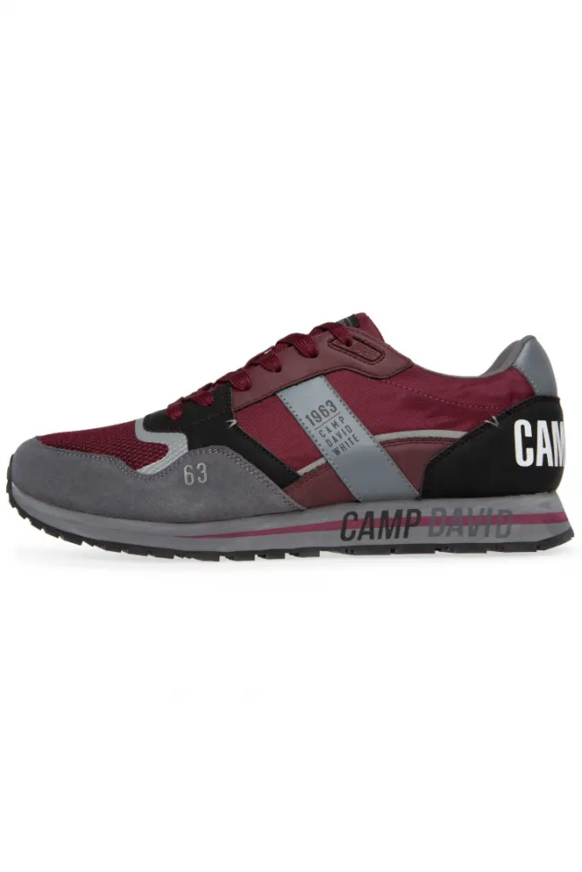 Herren CAMP DAVID & SOCCX Sneaker im Retro Look