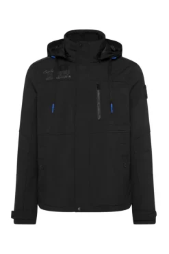 Herren CAMP DAVID & SOCCX Softshelljacke mit abtrennbarer Kapuze