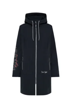 Damen CAMP DAVID & SOCCX Softshellmantel mit Kapuze blue navy