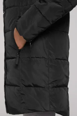 Damen CAMP DAVID & SOCCX Stepp-Parka mit abtrennbarer Kapuze und Kunstfell