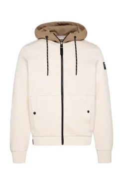 Herren CAMP DAVID & SOCCX Sweatjacke aus Interlock mit Kapuze