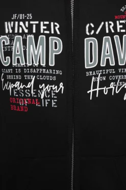 Herren CAMP DAVID & SOCCX Sweatjacke mit Logo Artwork