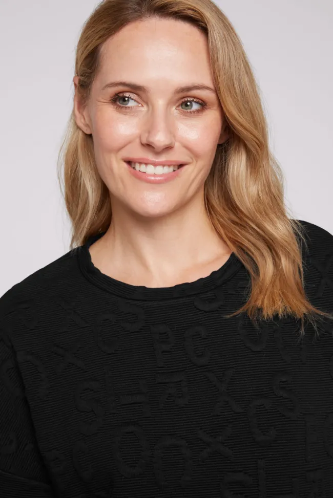 Damen CAMP DAVID & SOCCX Sweatshirt mit Intarsia-Artwork