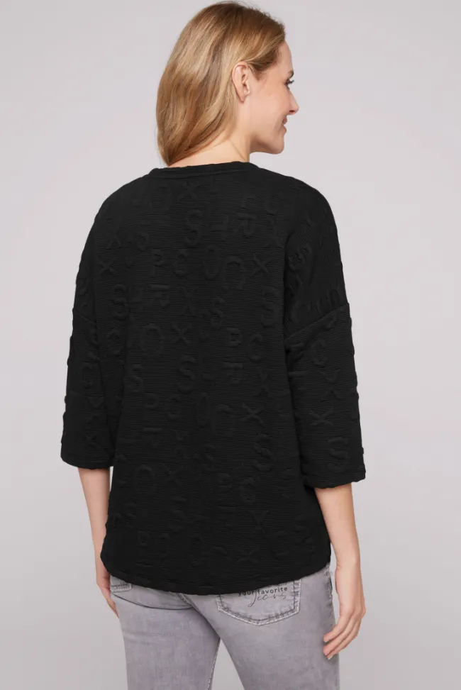 Damen CAMP DAVID & SOCCX Sweatshirt mit Intarsia-Artwork