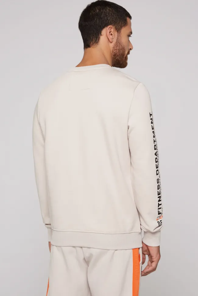 Herren CAMP DAVID & SOCCX Sweatshirt mit Label Prints