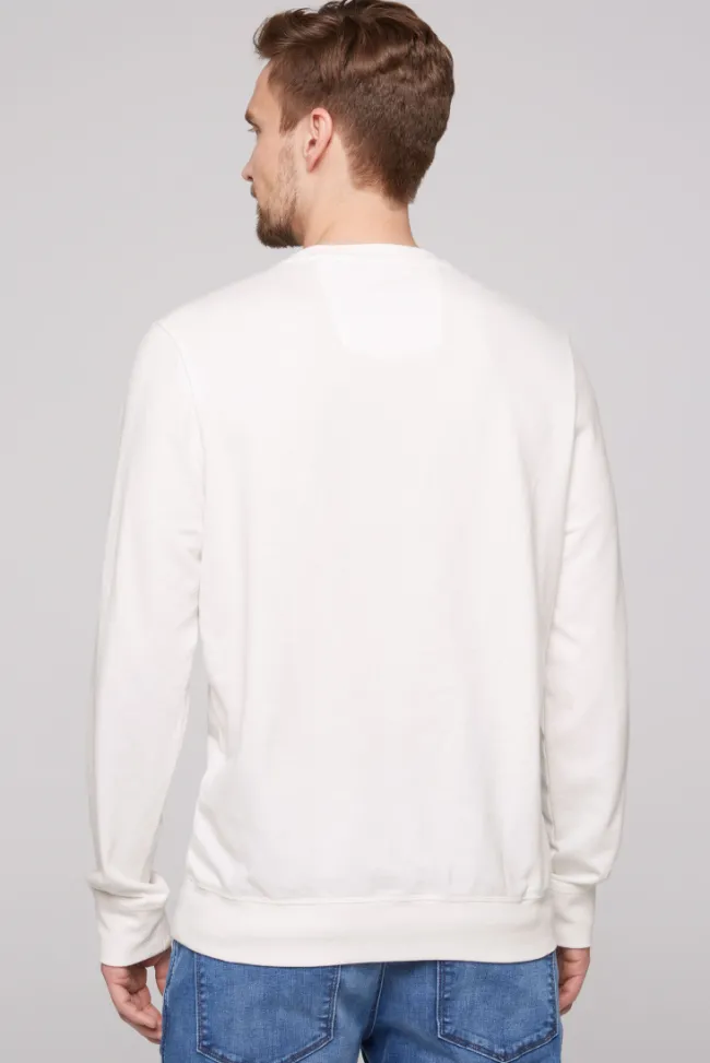 Herren CAMP DAVID & SOCCX Sweatshirt mit Logo Print