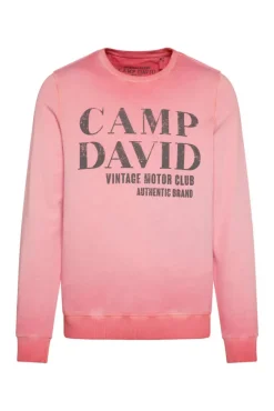 Herren CAMP DAVID & SOCCX Sweatshirt mit Vintage Print