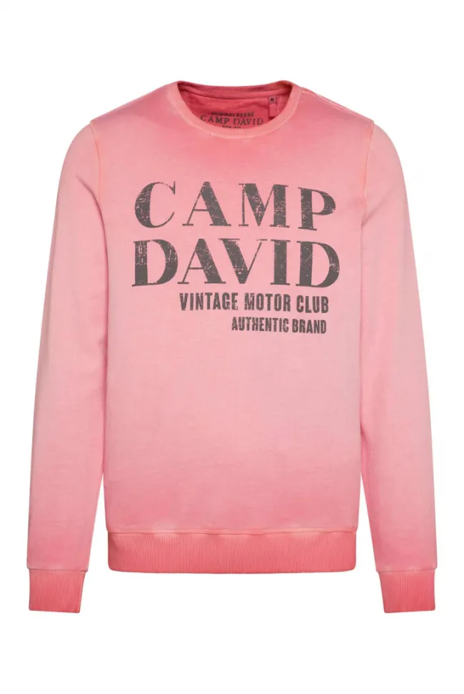 Herren CAMP DAVID & SOCCX Sweatshirt mit Vintage Print
