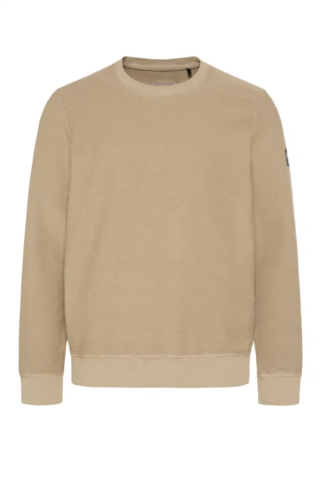 Herren CAMP DAVID & SOCCX Sweatshirt Reversed mit Patch-Print