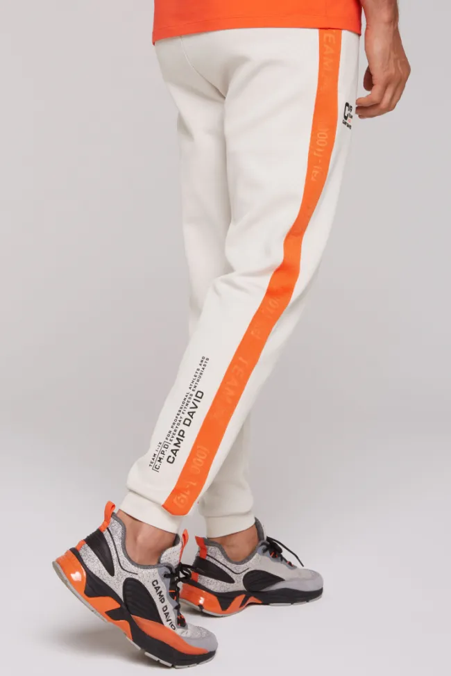 Herren CAMP DAVID & SOCCX Trainingshose mit Seitentapes