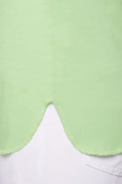Damen CAMP DAVID & SOCCX T-Shirt mit Pailletten-Artwork light green