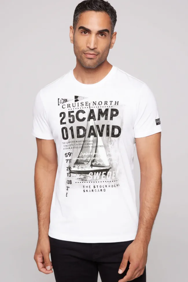 Herren CAMP DAVID & SOCCX T-Shirt mit Photoprint
