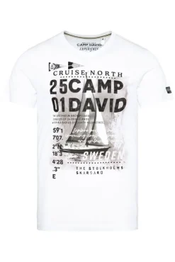 Herren CAMP DAVID & SOCCX T-Shirt mit Photoprint