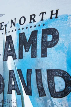 Herren CAMP DAVID & SOCCX T-Shirt mit Photoprint summer blue