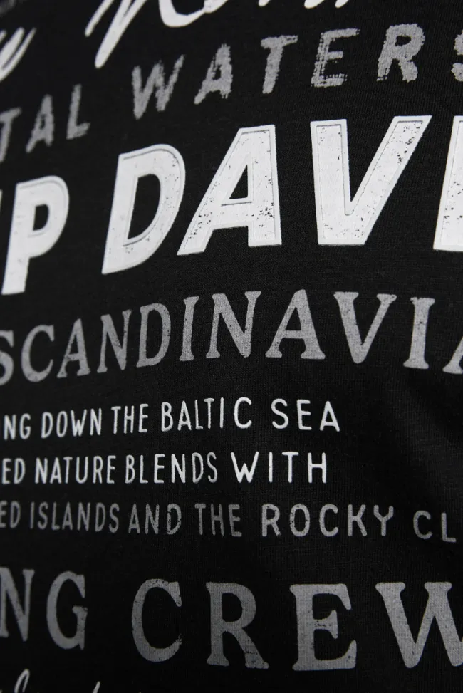 Herren CAMP DAVID & SOCCX T-Shirt mit Print Artwork