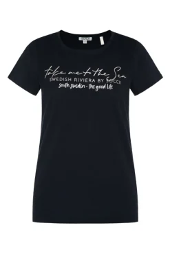 Damen CAMP DAVID & SOCCX T-Shirt  mit Wording Print