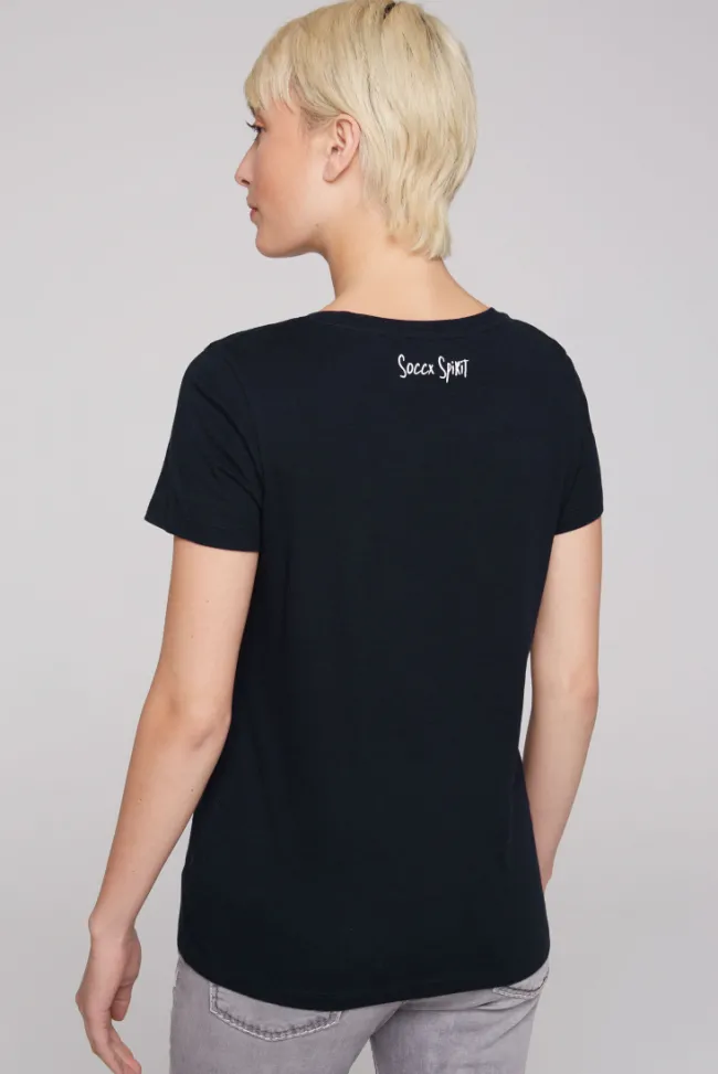 Damen CAMP DAVID & SOCCX T-Shirt mit Wording Print