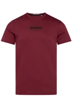 Herren CAMP DAVID & SOCCX T-Shirt Rundhals mit Logo Print