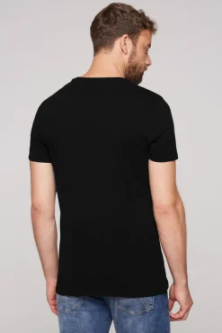 Herren CAMP DAVID & SOCCX T-Shirt Rundhals mit Used Print | S