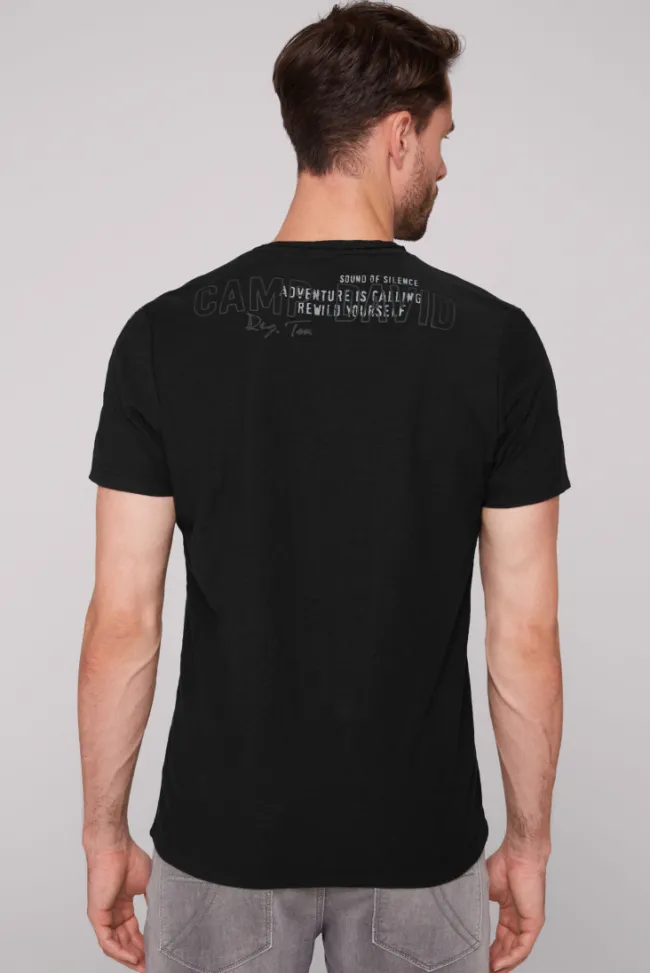 Herren CAMP DAVID & SOCCX V-Shirt mit Rubber Artworks