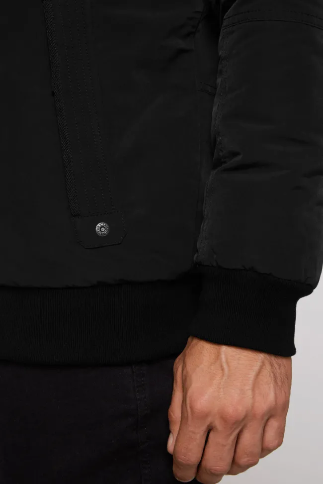 Herren CAMP DAVID & SOCCX Wattierter Fliegerblouson mit Patches