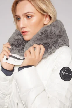 Damen CAMP DAVID & SOCCX Winterjacke mit hohem Kragen und Steppmuster